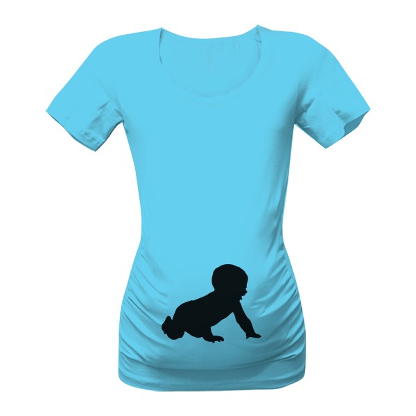 Tričko s potiskem Těhotenské triko dítě