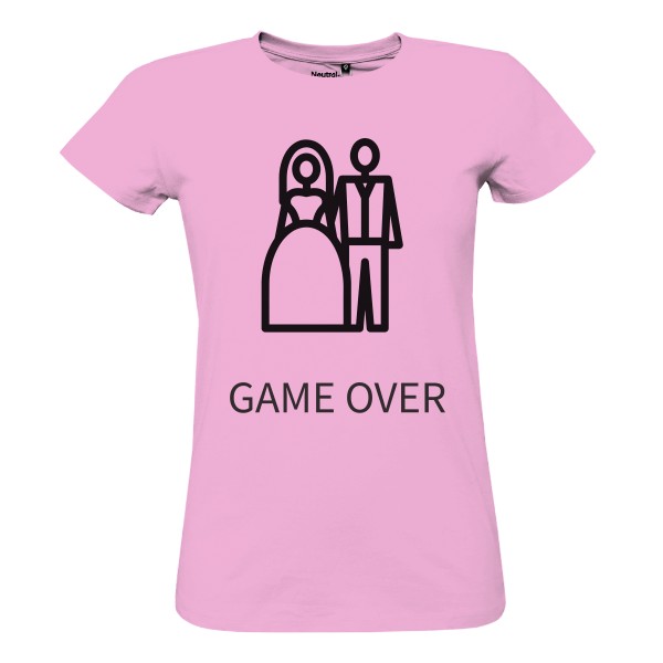 Tričko s potiskem Tričko GAME OVER dámské