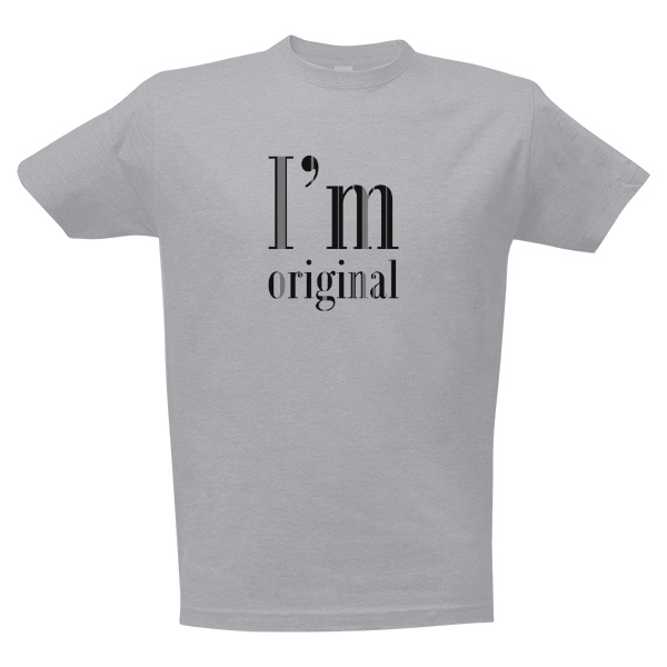 Tričko I’m original