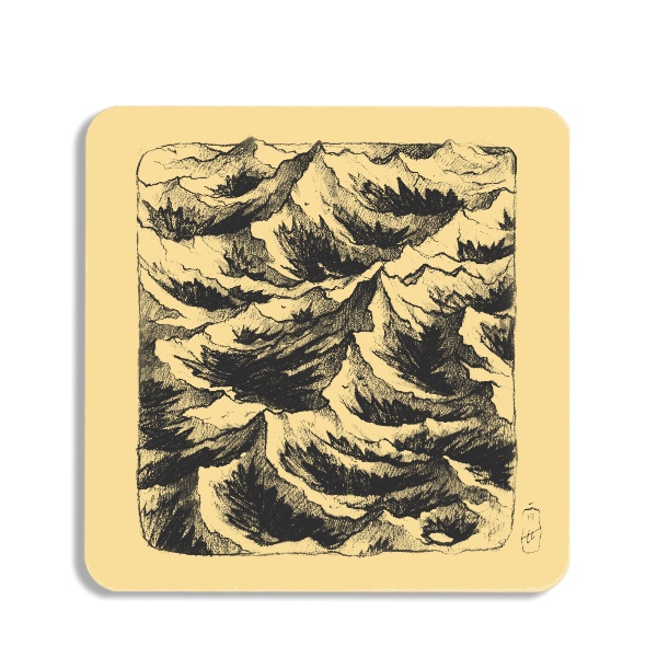 Podtácek  s potiskem Antarctic Mountains" Tácky