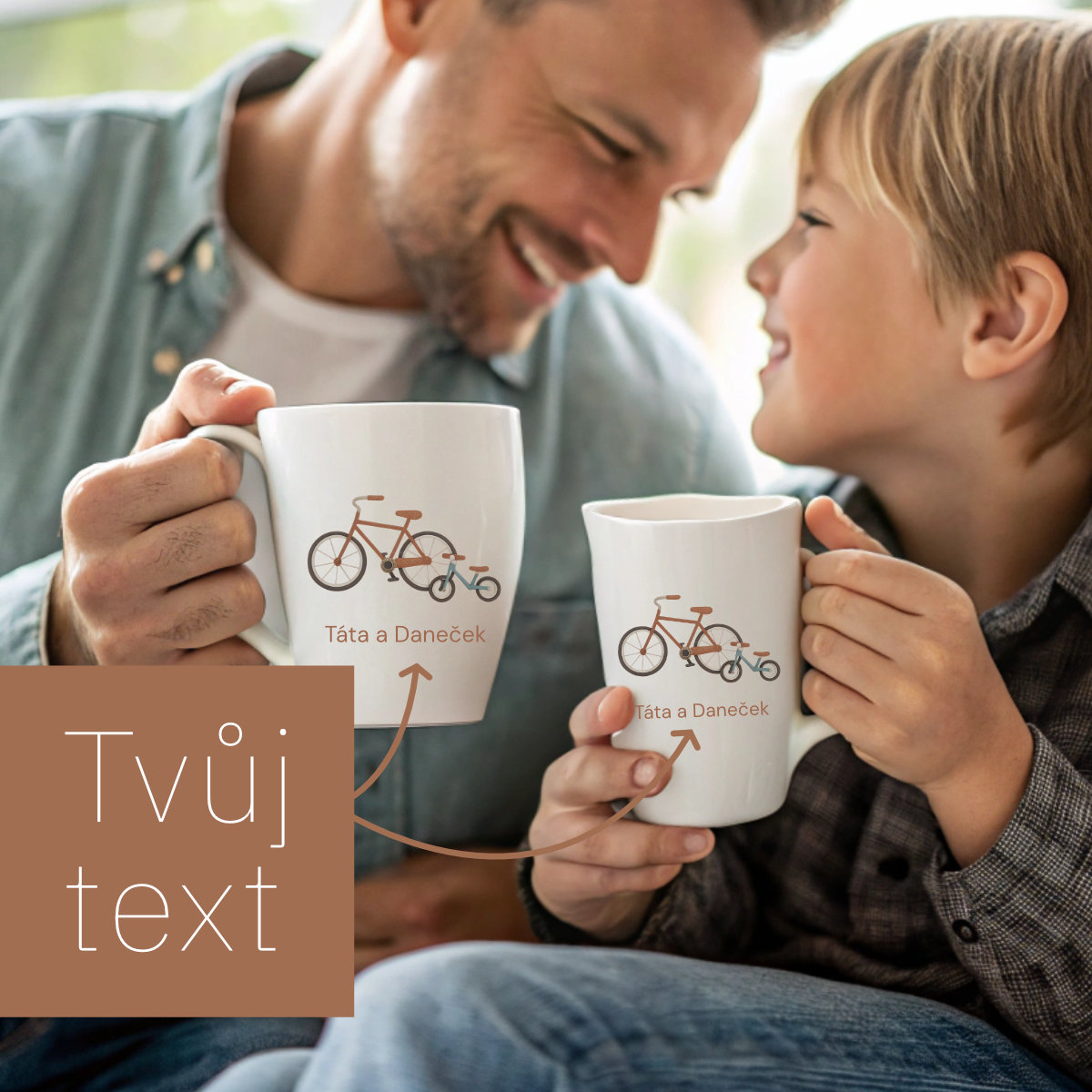 Párové hrnky CYKLO větší