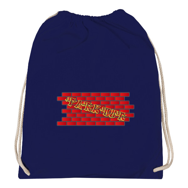 Vak na záda s potiskem Vak na záda Parkour