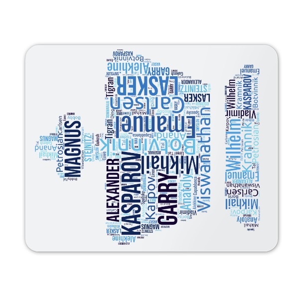 Podložka pod myš s potiskem Všichni Mistři pod myškou